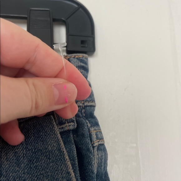 Free people prince street denim shirt size 27 NEW - Picture 7 of 9